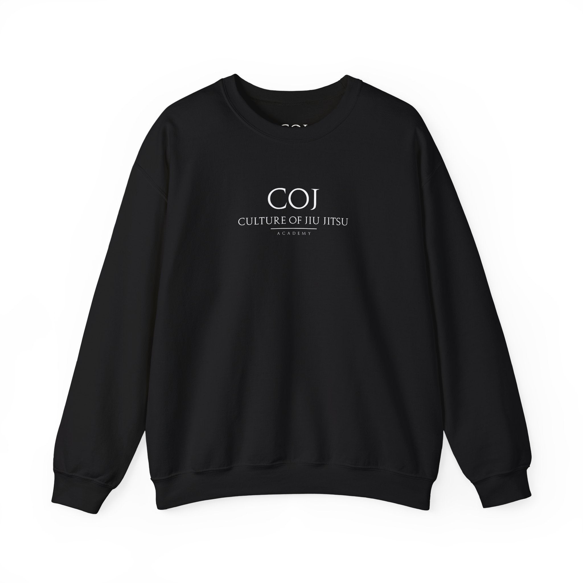 Jiu Jitsu Crewneck Sweatshirt – COJ "Culture of Jiu Jitsu" Minimalist Martial Arts Pullover