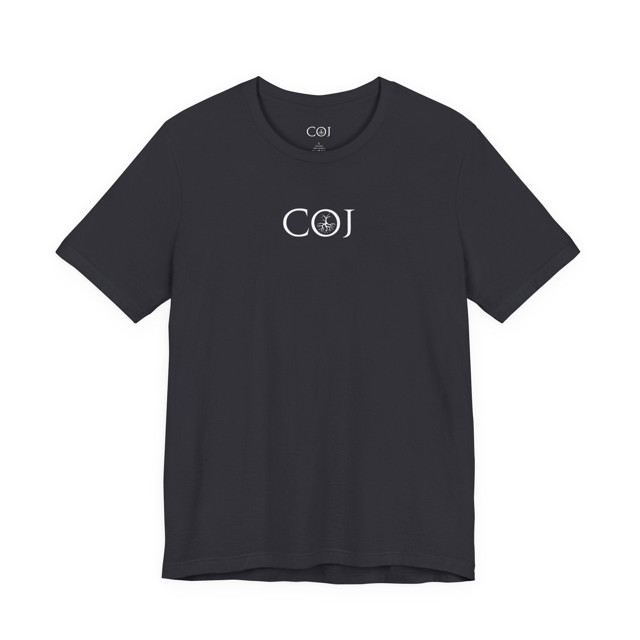 COJ Logo T-Shirt — Minimalist Monogram Tee