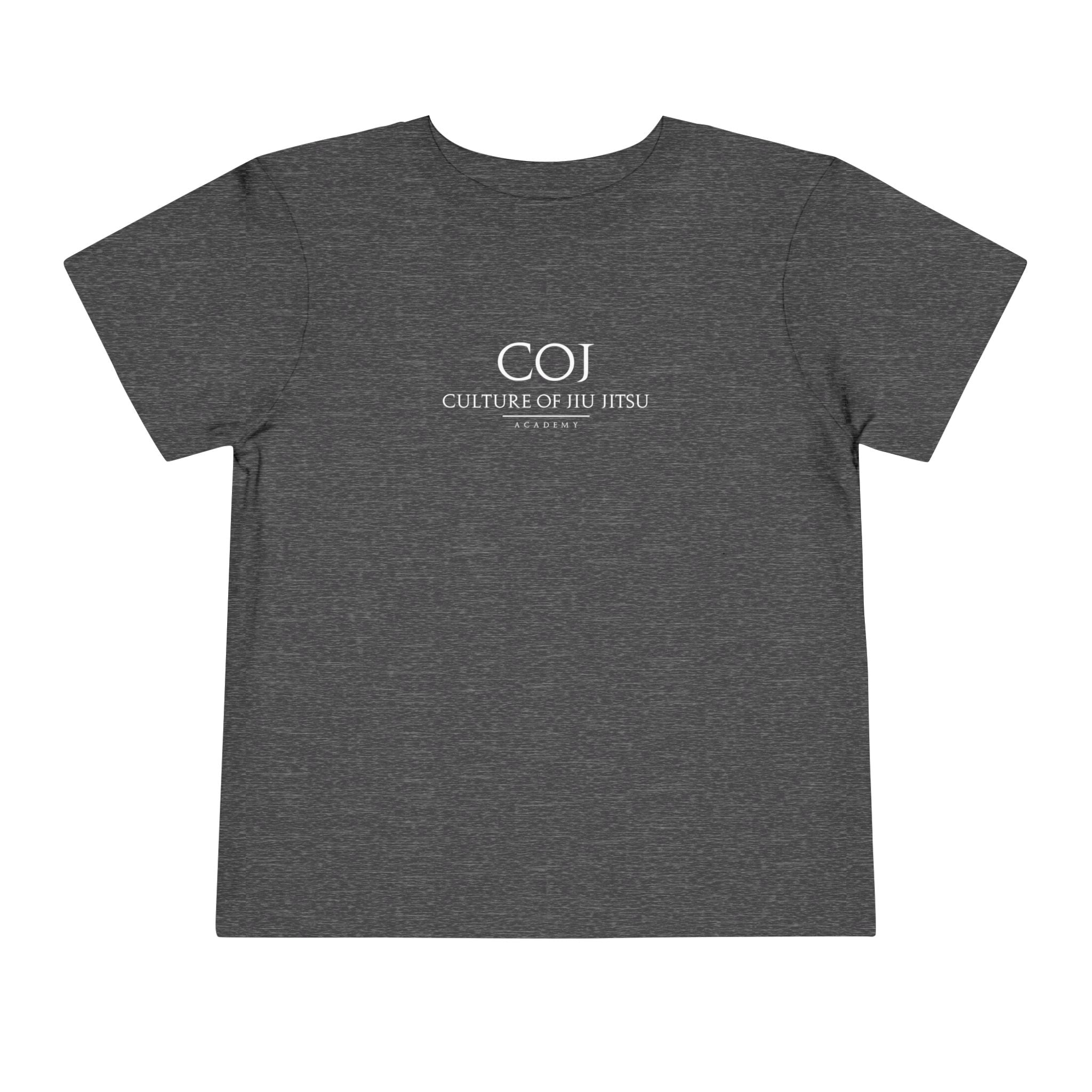 Toddler Tee — "COJ Culture of Jiu Jitsu" Logo Tee with Tree Root Back