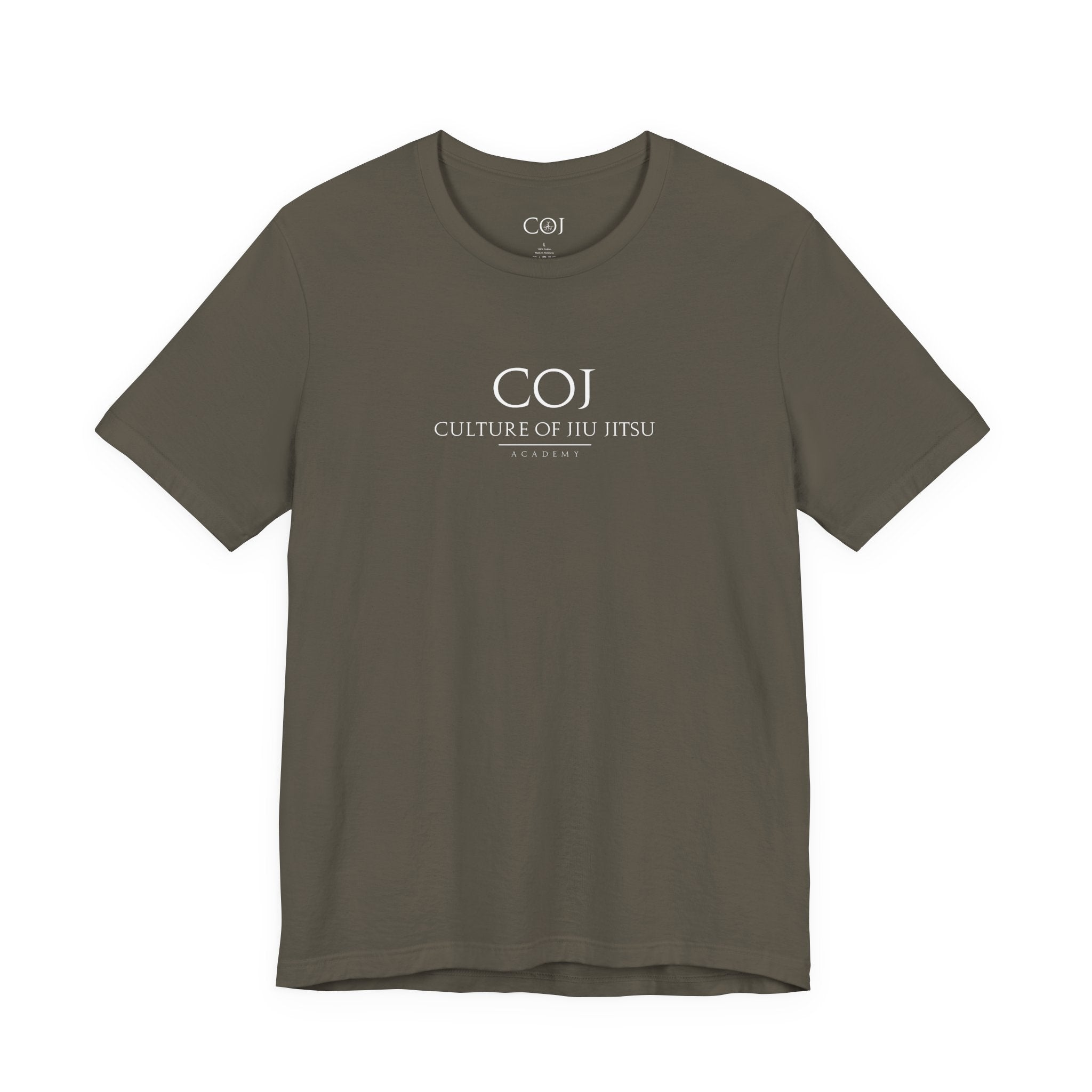 T-Shirt — COJ "Culture of Jiu Jitsu" Minimalist Martial Arts Tee