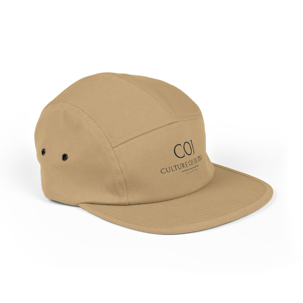 COJ Embroidered 5-Panel Cap – Culture of Jiu Jitsu Casual Hat