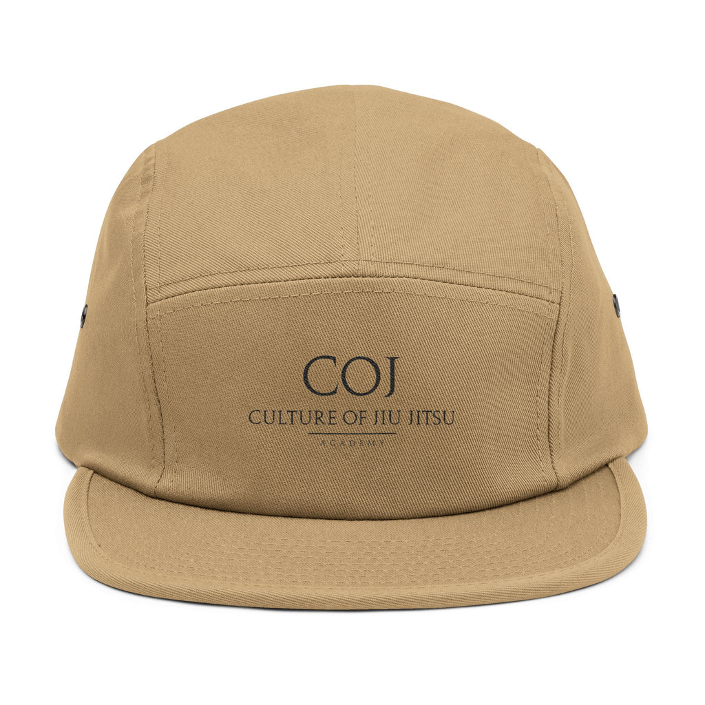 COJ Embroidered 5-Panel Cap – Culture of Jiu Jitsu Casual Hat