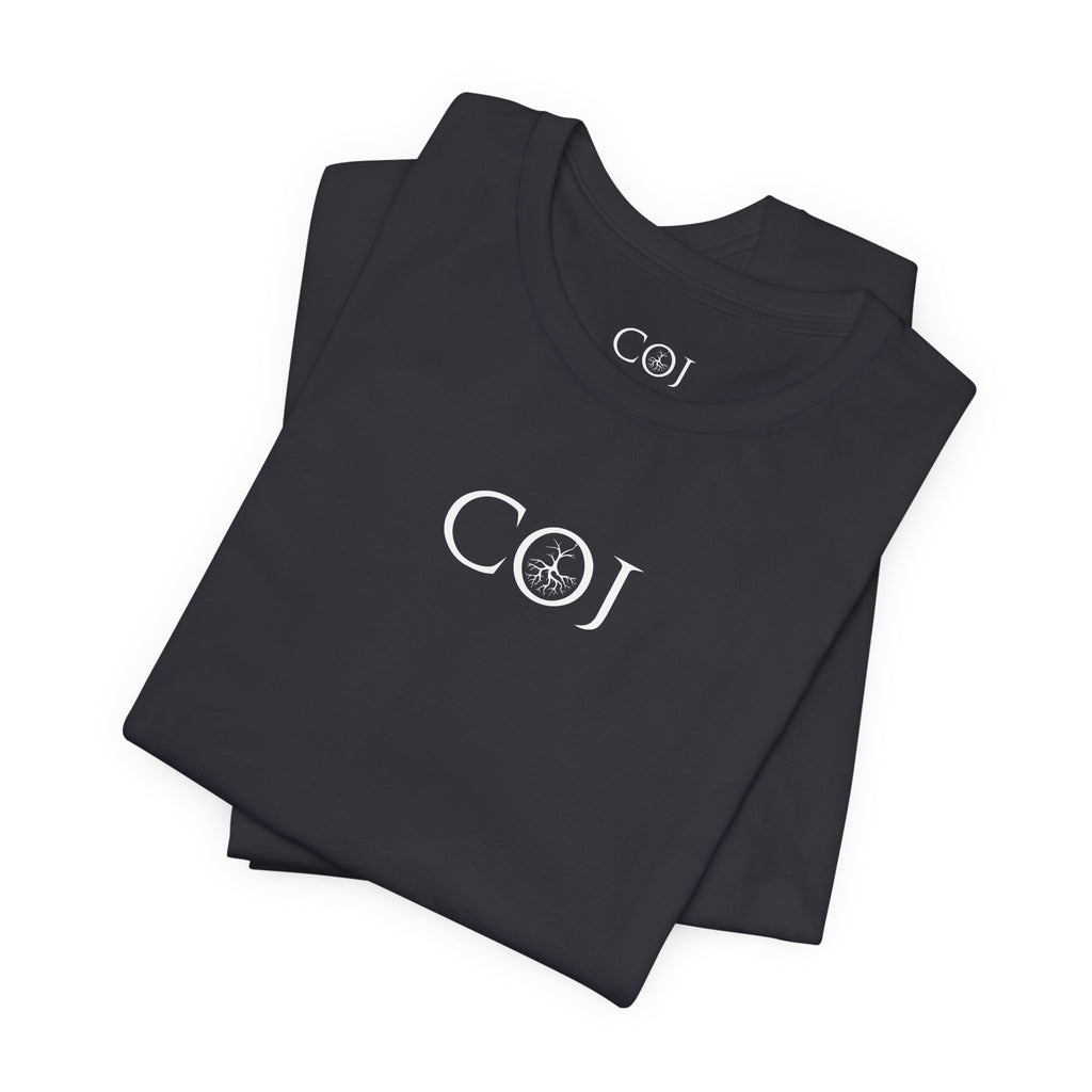 COJ Logo T-Shirt — Minimalist Monogram Tee