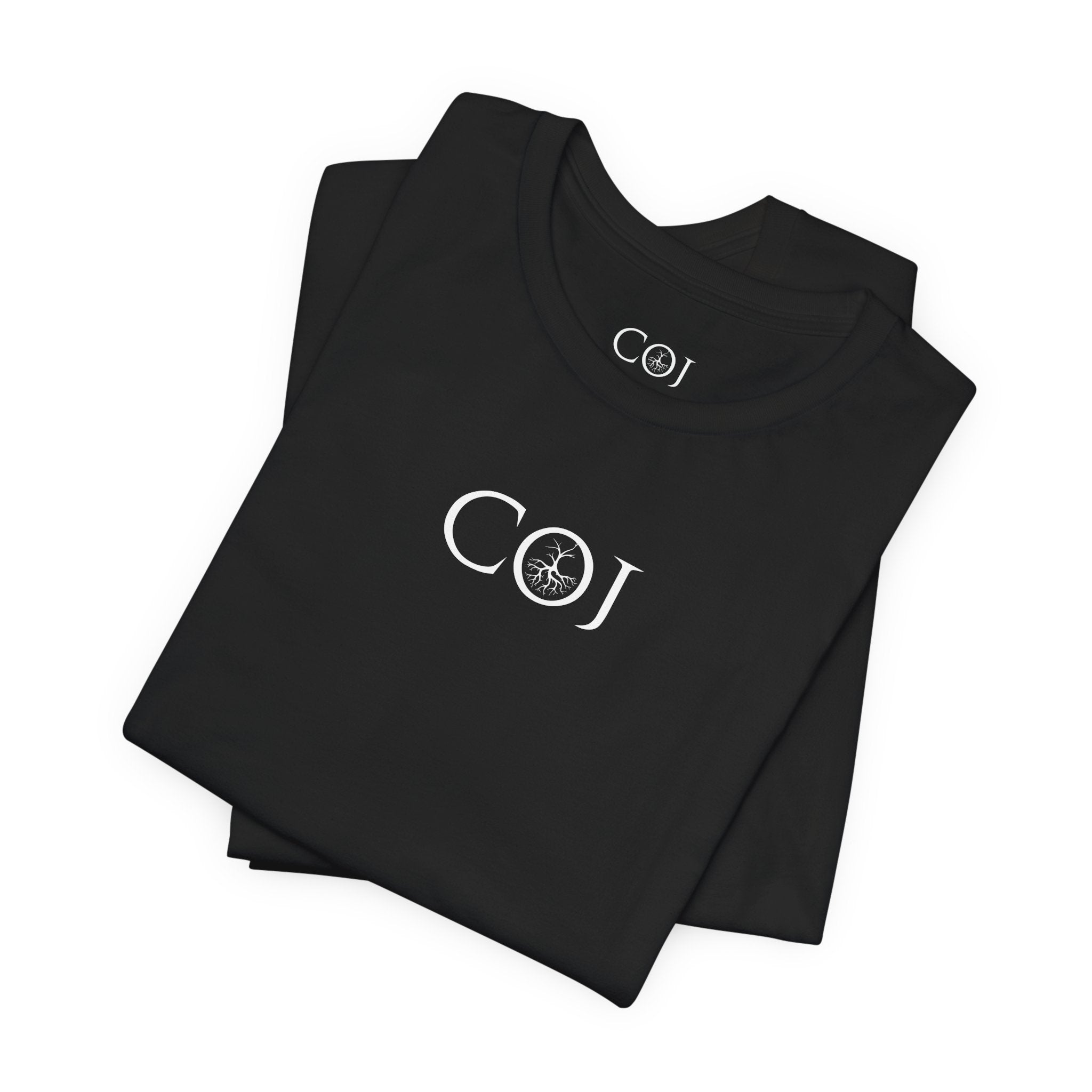 COJ Logo T-Shirt — Minimalist Monogram Tee