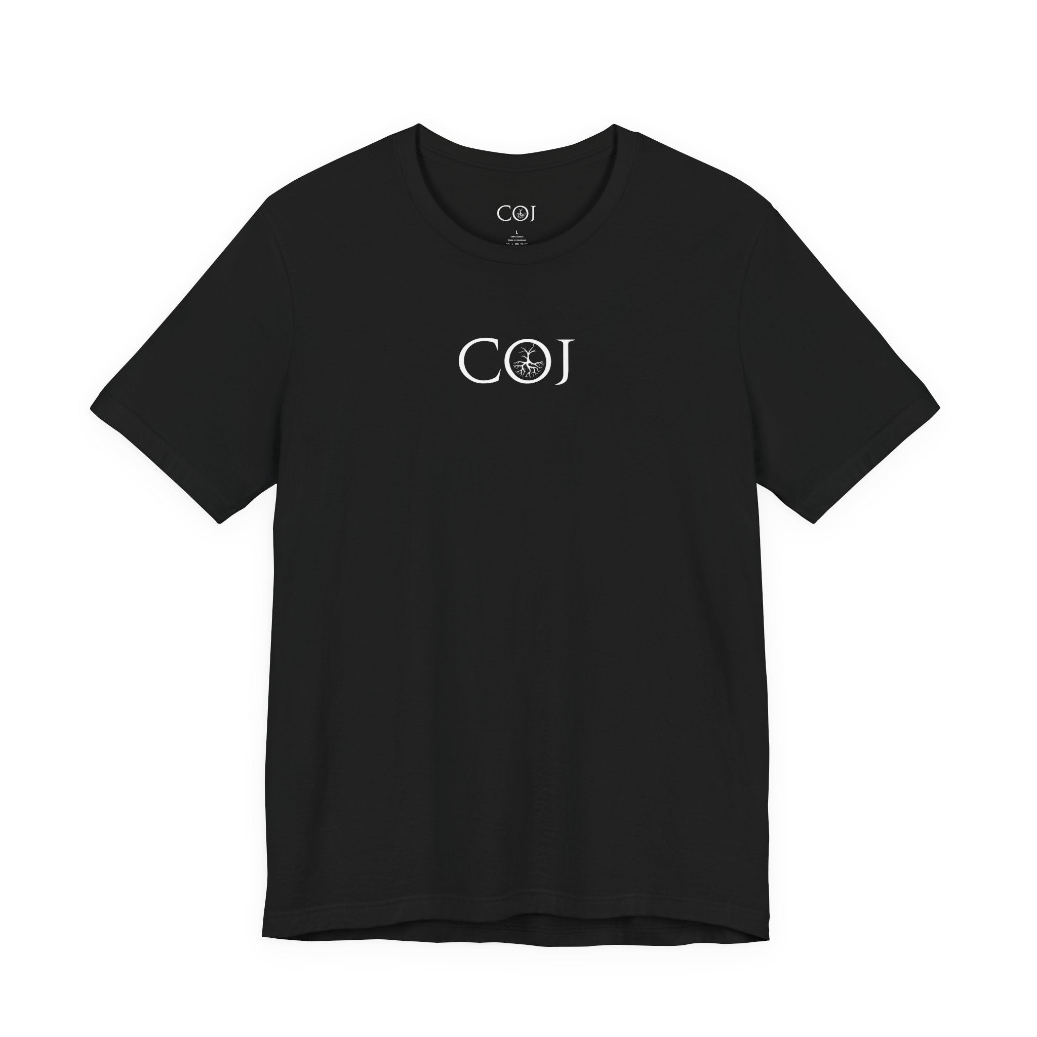 COJ Logo T-Shirt — Minimalist Monogram Tee