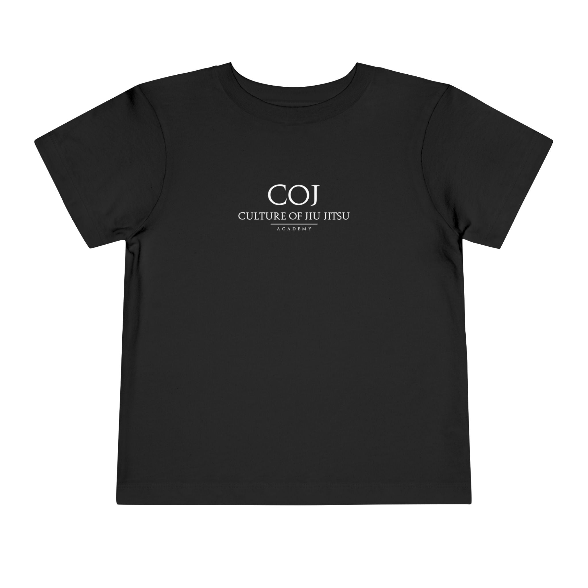 Toddler Tee — "COJ Culture of Jiu Jitsu" Logo Tee with Tree Root Back