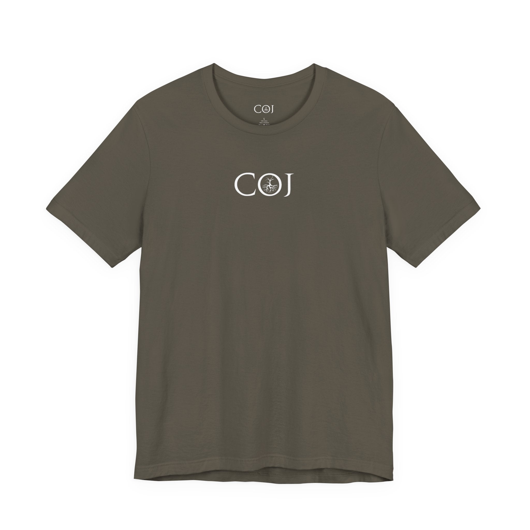 COJ Logo T-Shirt — Minimalist Monogram Tee
