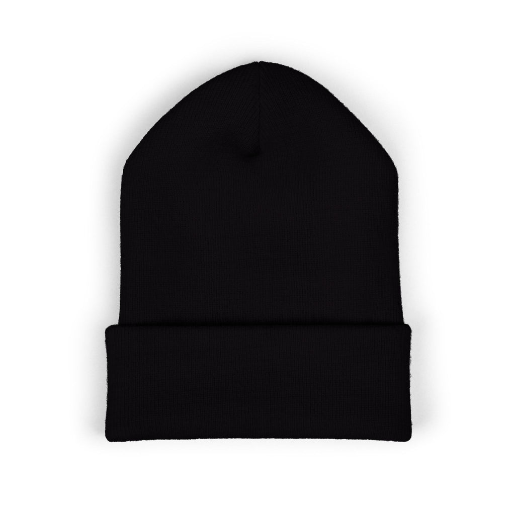 Embroidered COJ Cuffed Beanie – Minimal Logo Winter Hat