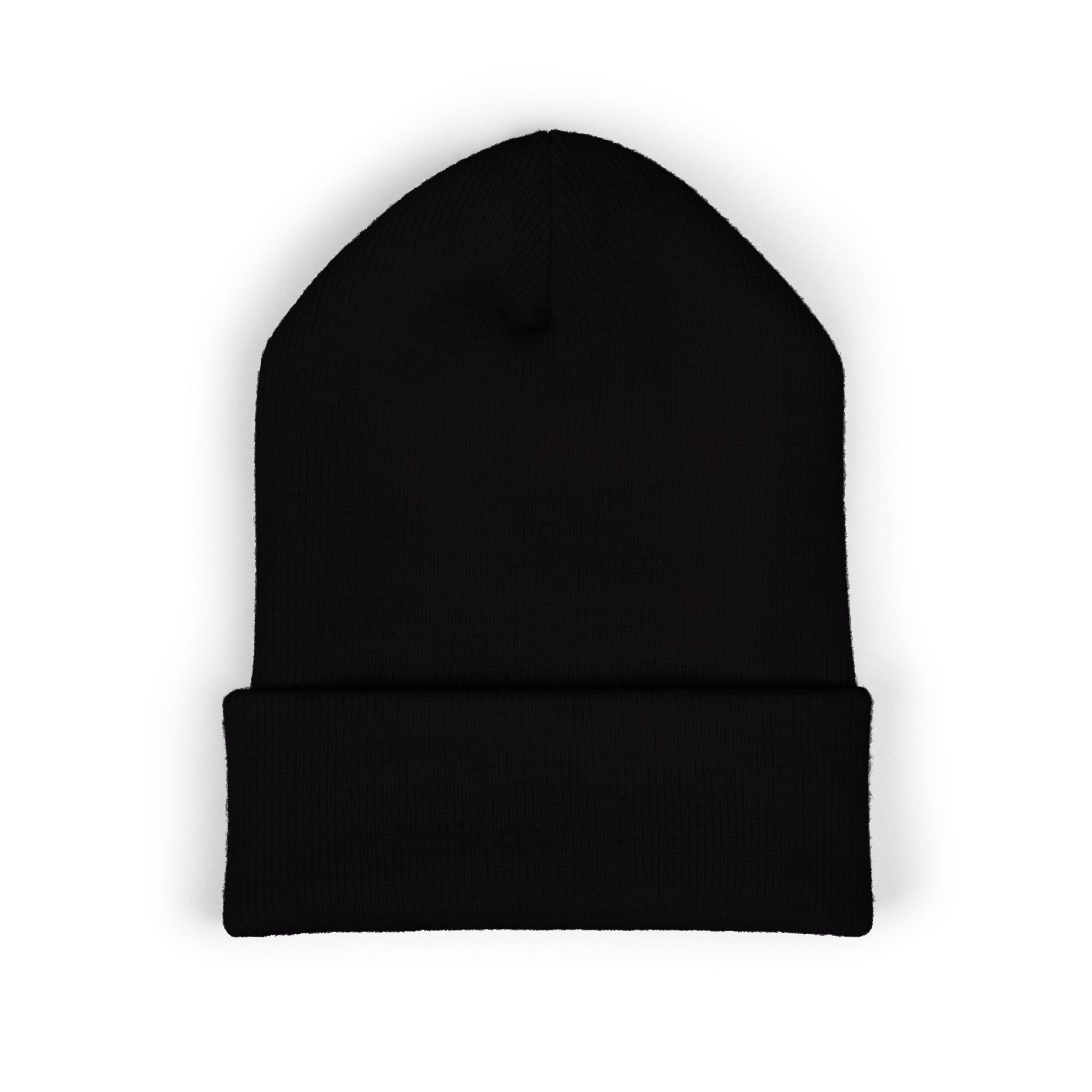 Embroidered COJ Cuffed Beanie – Minimal Logo Winter Hat