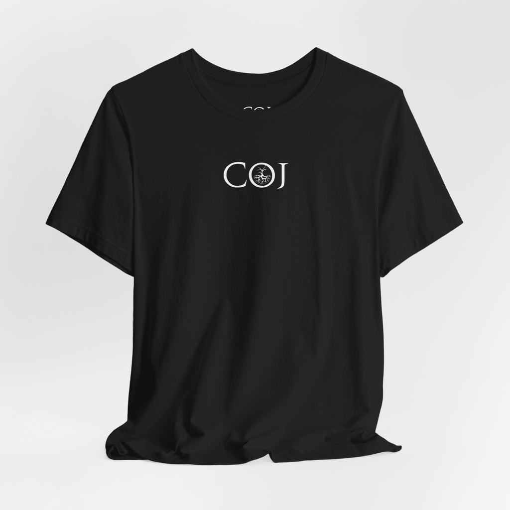COJ Logo T-Shirt — Minimalist Monogram Tee