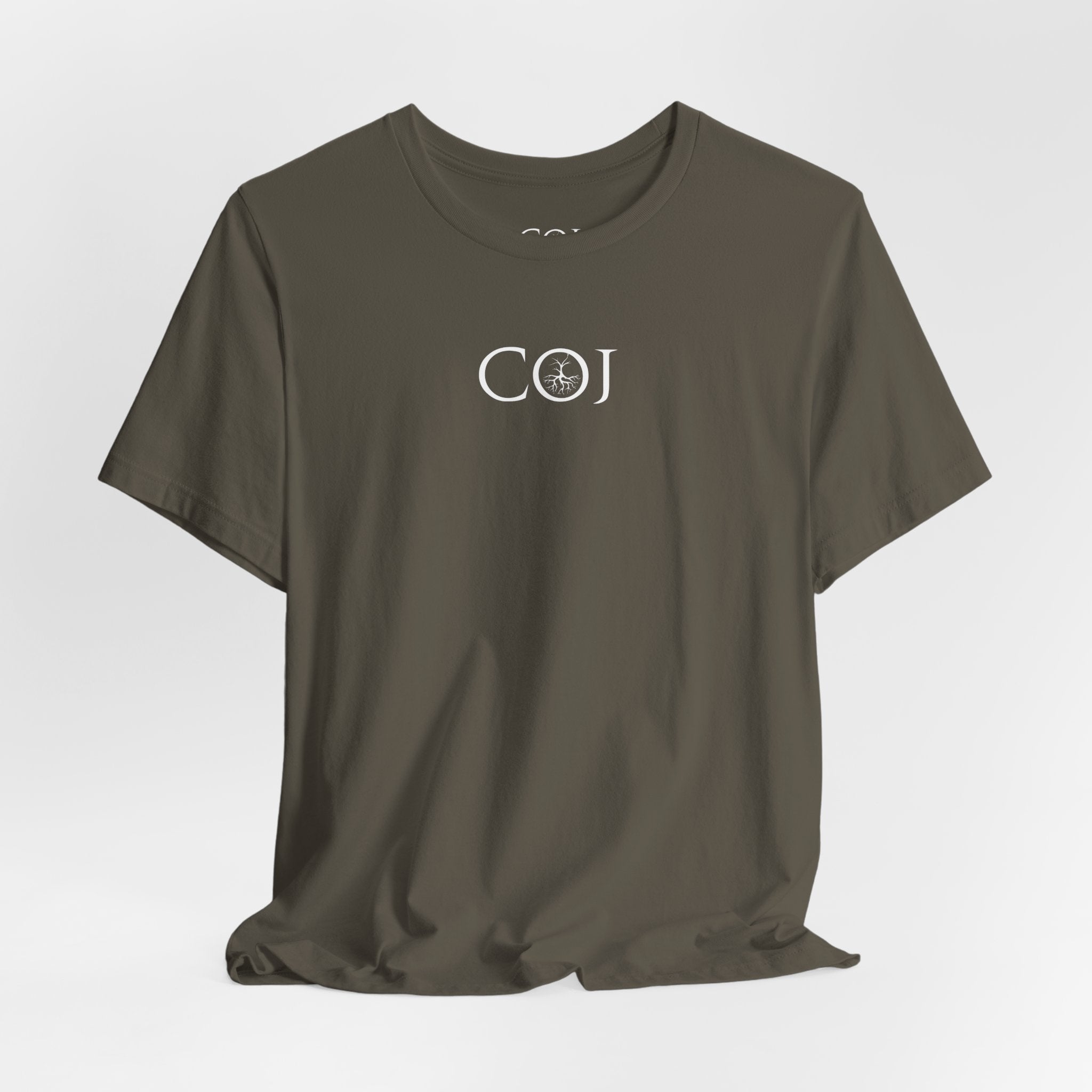 COJ Logo T-Shirt — Minimalist Monogram Tee